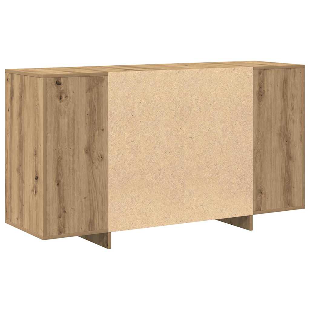 Kreveta Umjetnički hrast 135 x 41 x 75 cm Konstruirano drvo