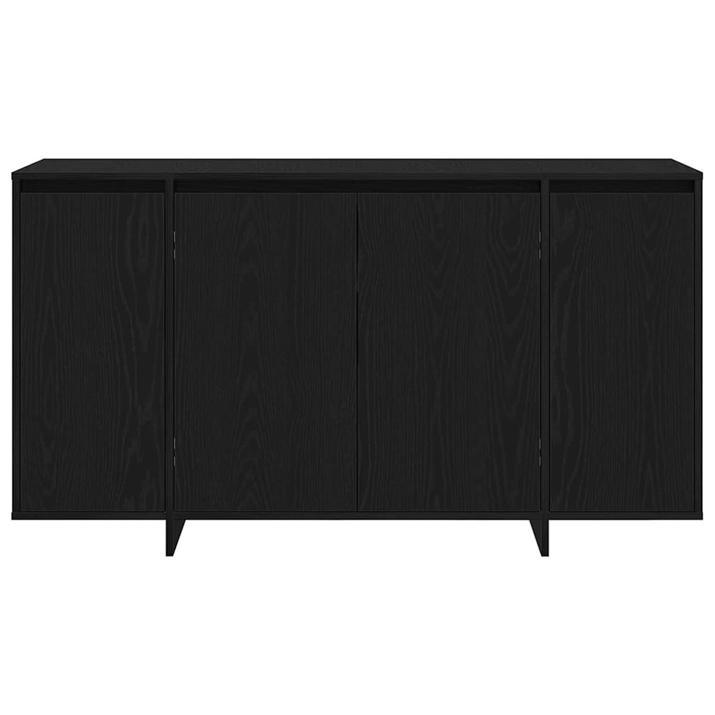 Kreveta Crni hrast 135 x 41 x 75 cm Konstruirano drvo