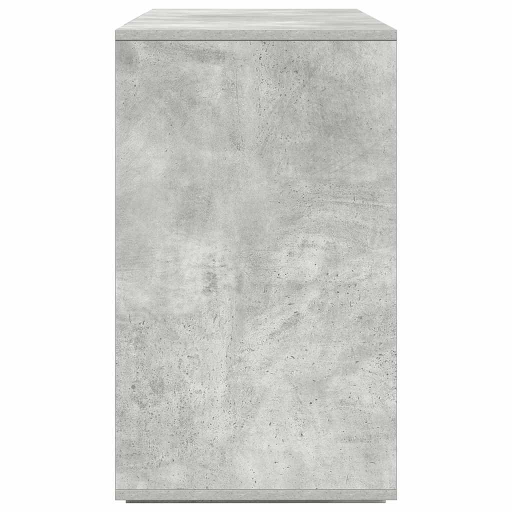 Kreveta Beton siva 120 x 41 x 75 cm Konstruirano drvo