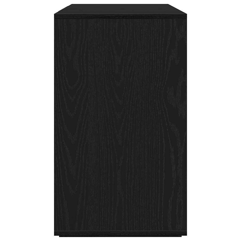 Kreveta Crni hrast 120 x 41 x 75 cm Konstruirano drvo