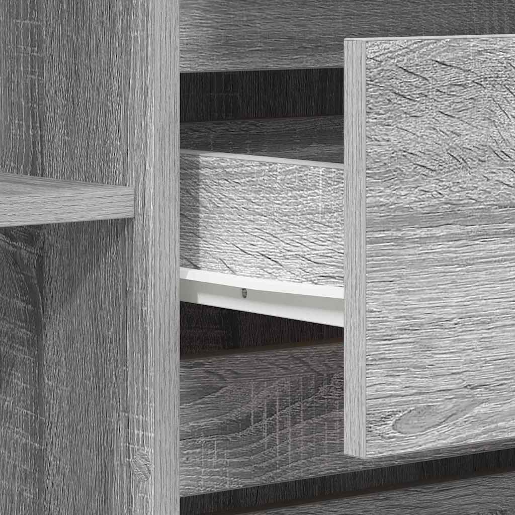 Kreveta Siva Sonoma 120 x 41 x 75 cm Konstruirano drvo