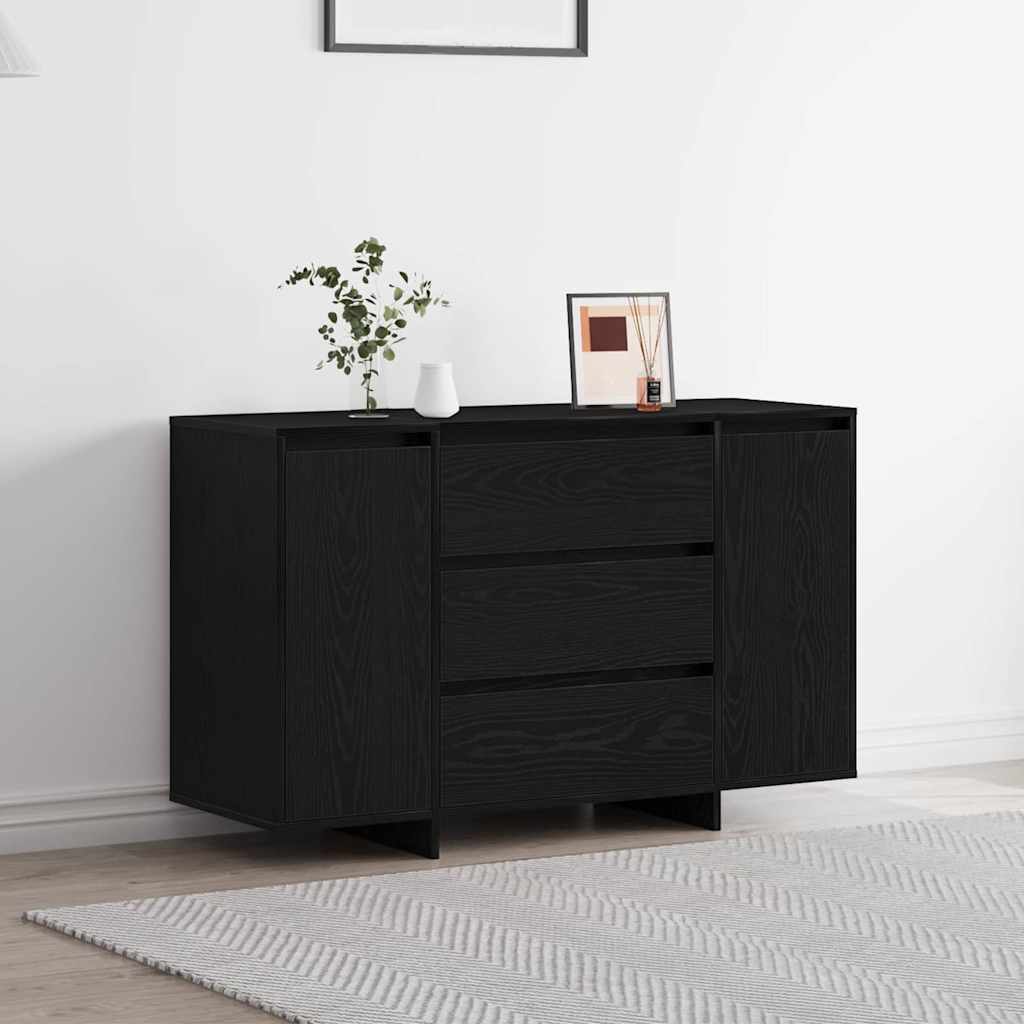 Kreveta Crni hrast 120 x 41 x 75 cm Konstruirano drvo