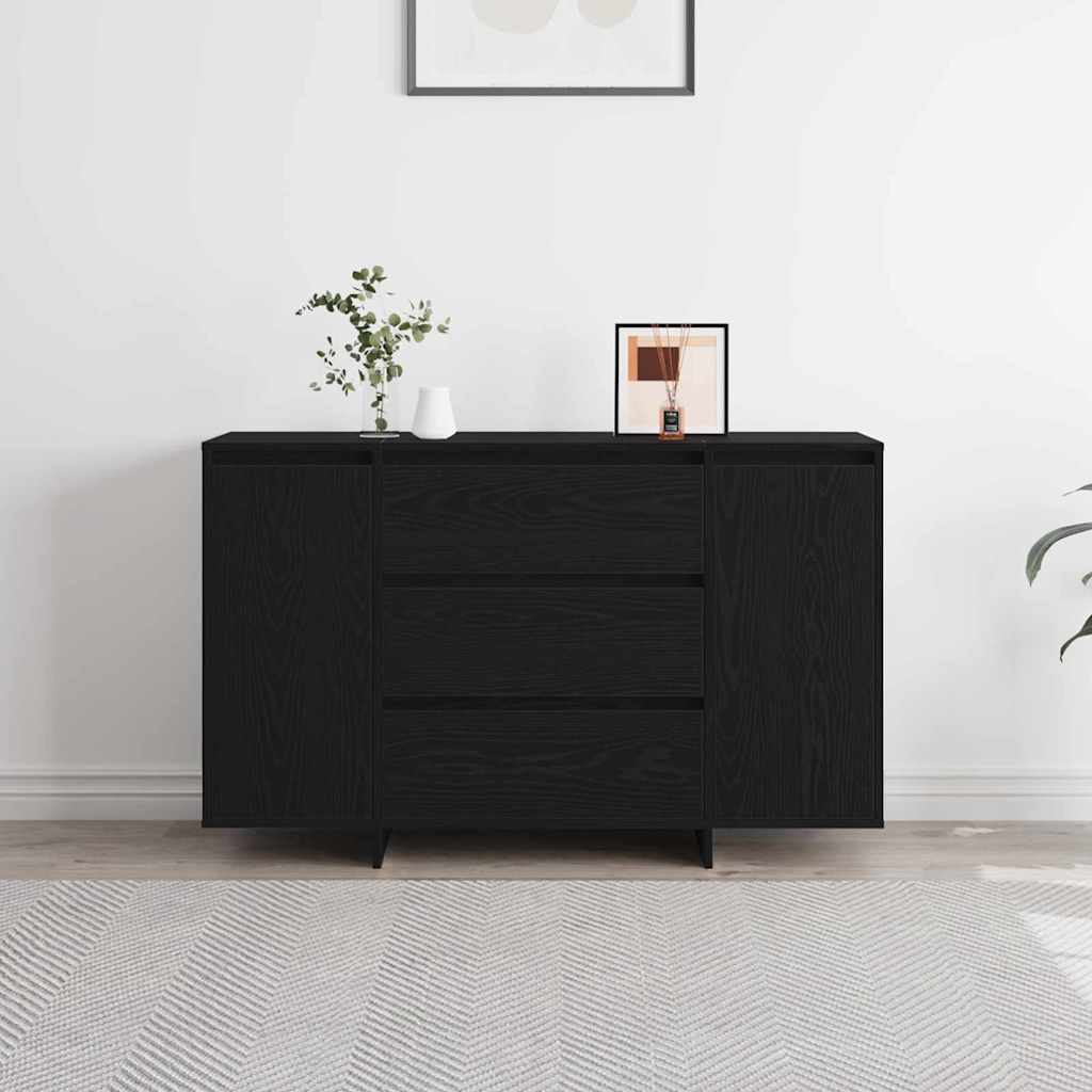 Kreveta Crni hrast 120 x 41 x 75 cm Konstruirano drvo