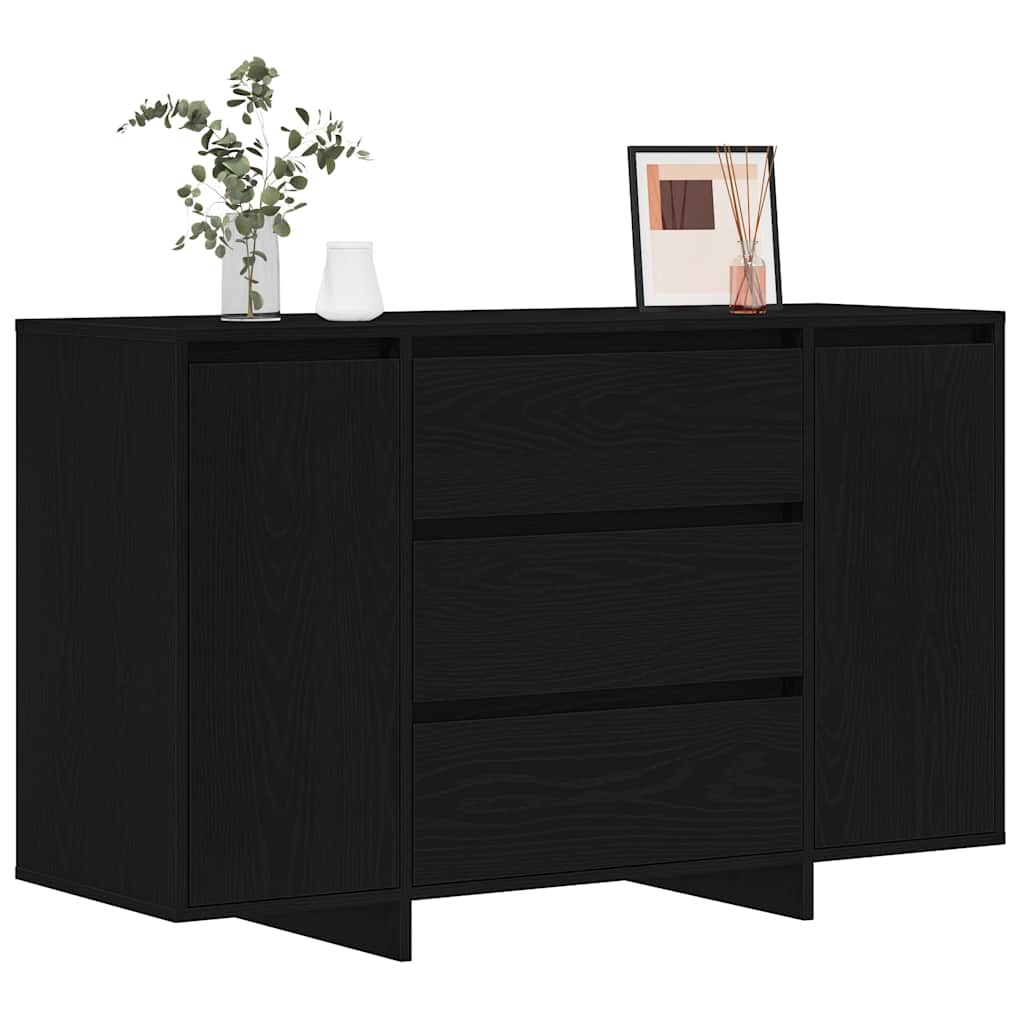 Kreveta Crni hrast 120 x 41 x 75 cm Konstruirano drvo