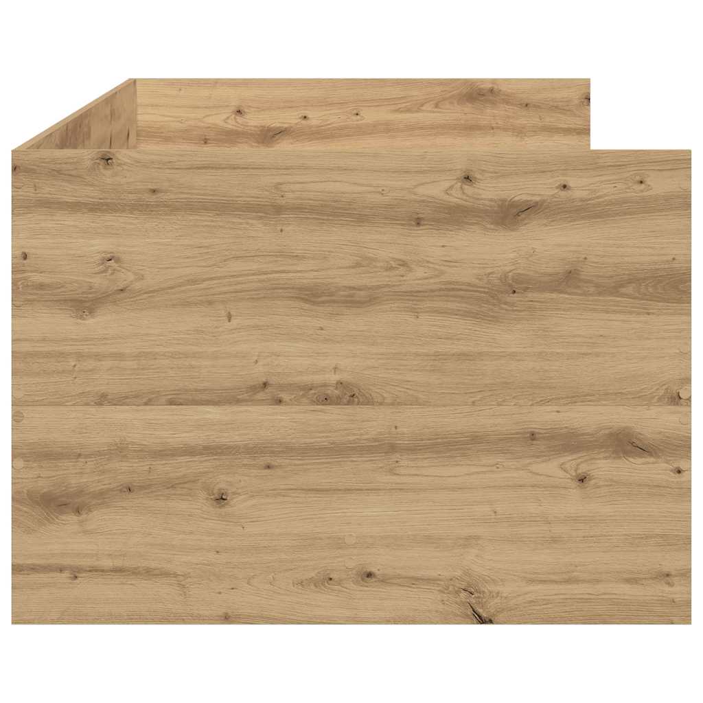 Krevet na dan Umjetnički hrast 90 x 200 cm Konstruirano drvo