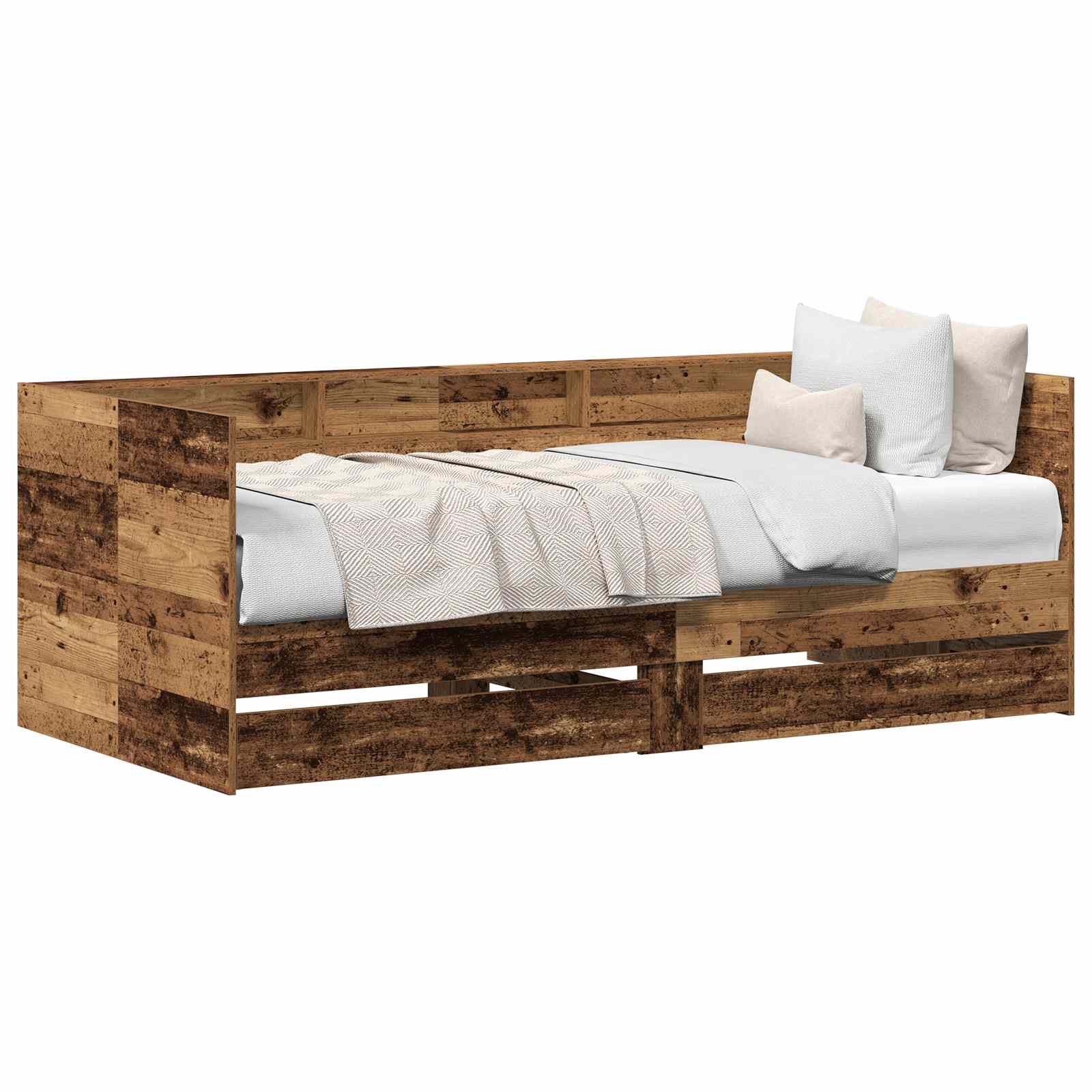 Krevet na dan Staro drvo 90 x 200 cm Konstruirano drvo