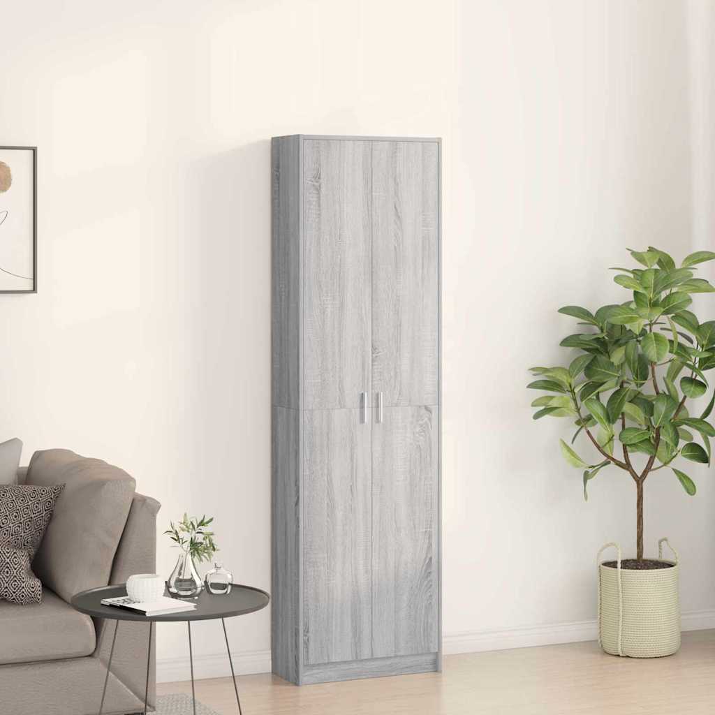Ormarić Siva Sonoma 55 x 25 x 189 cm Konstruirano drvo