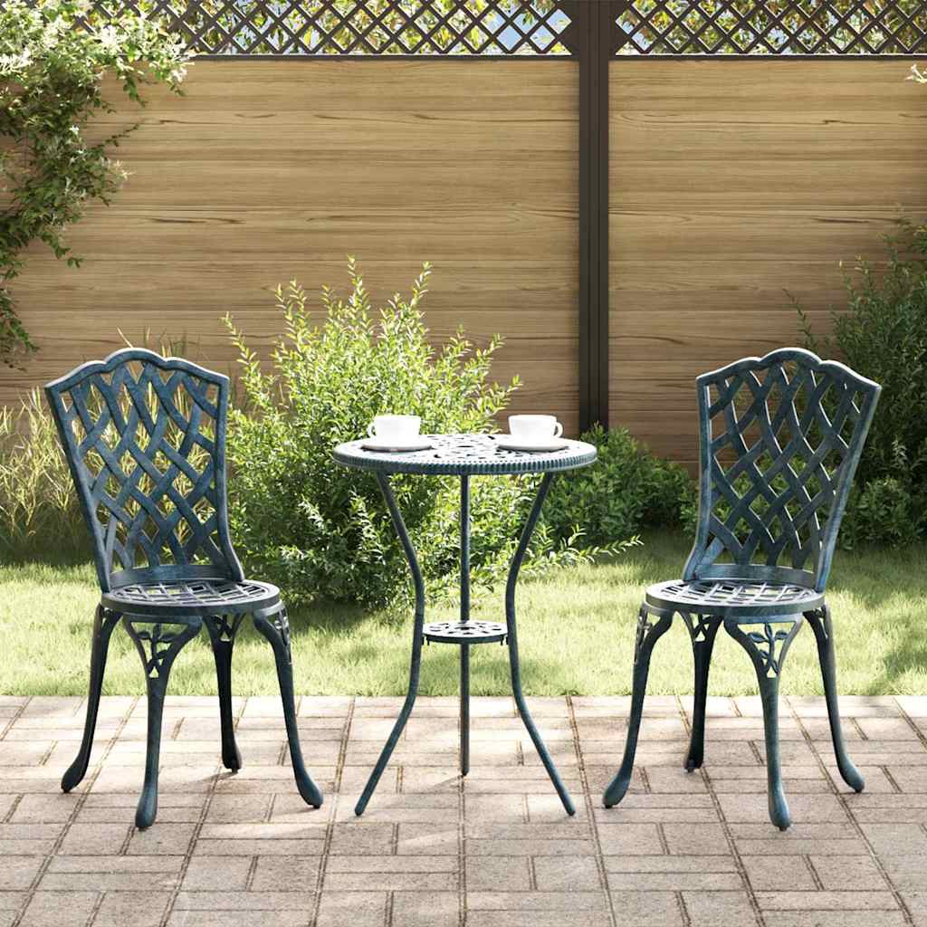 Vrtna stolica 2 pcs Zelena 39 x 40 x 87cm Aluminij