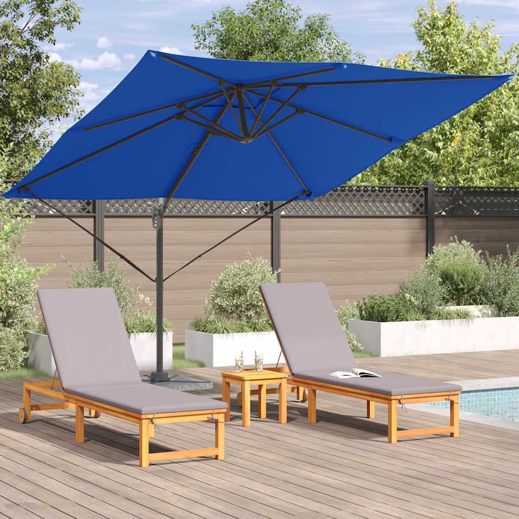 Roma Suncobran Plava 286 x 284 x 265 cm Aluminij i poliester