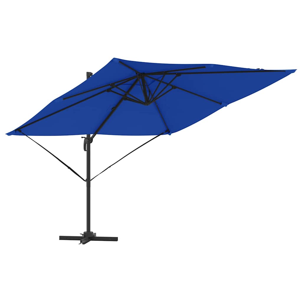 Roma Suncobran Plava 286 x 284 x 265 cm Aluminij i poliester