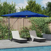 Roma Suncobran Plava 286 x 284 x 270 cm Aluminij i poliester