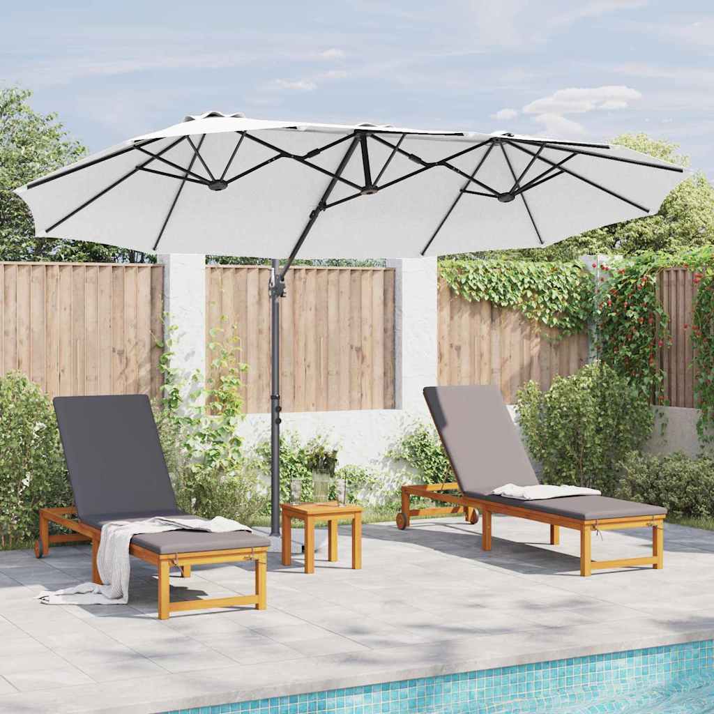 Suncobran Pijesak 372 x 198 x 243 cm Poliester i aluminij
