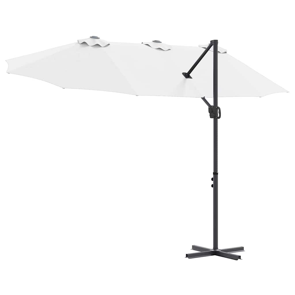 Suncobran Pijesak 372 x 198 x 243 cm Poliester i aluminij