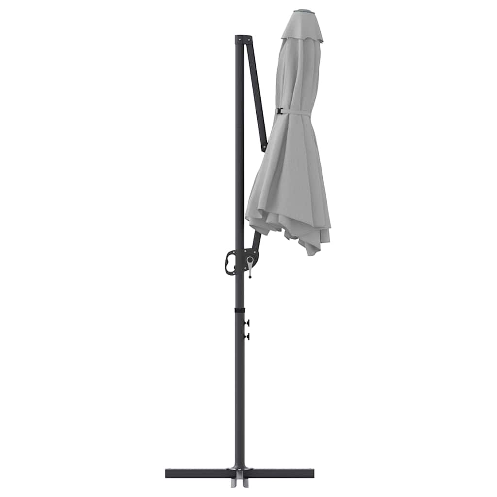 Suncobran Pijesak 372 x 198 x 243 cm Poliester i aluminij