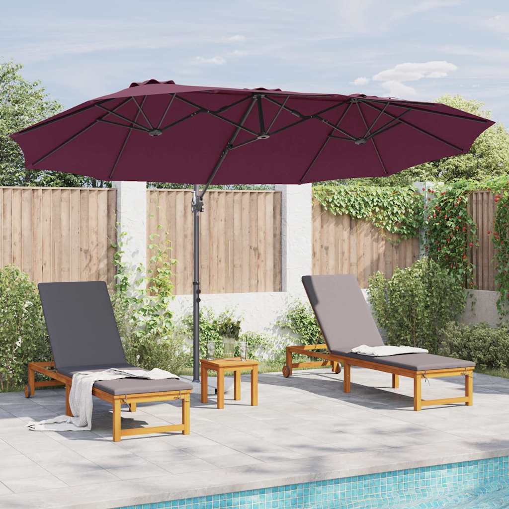 Suncobran Bordeaux Crvena 372 x 198 x 243 cm