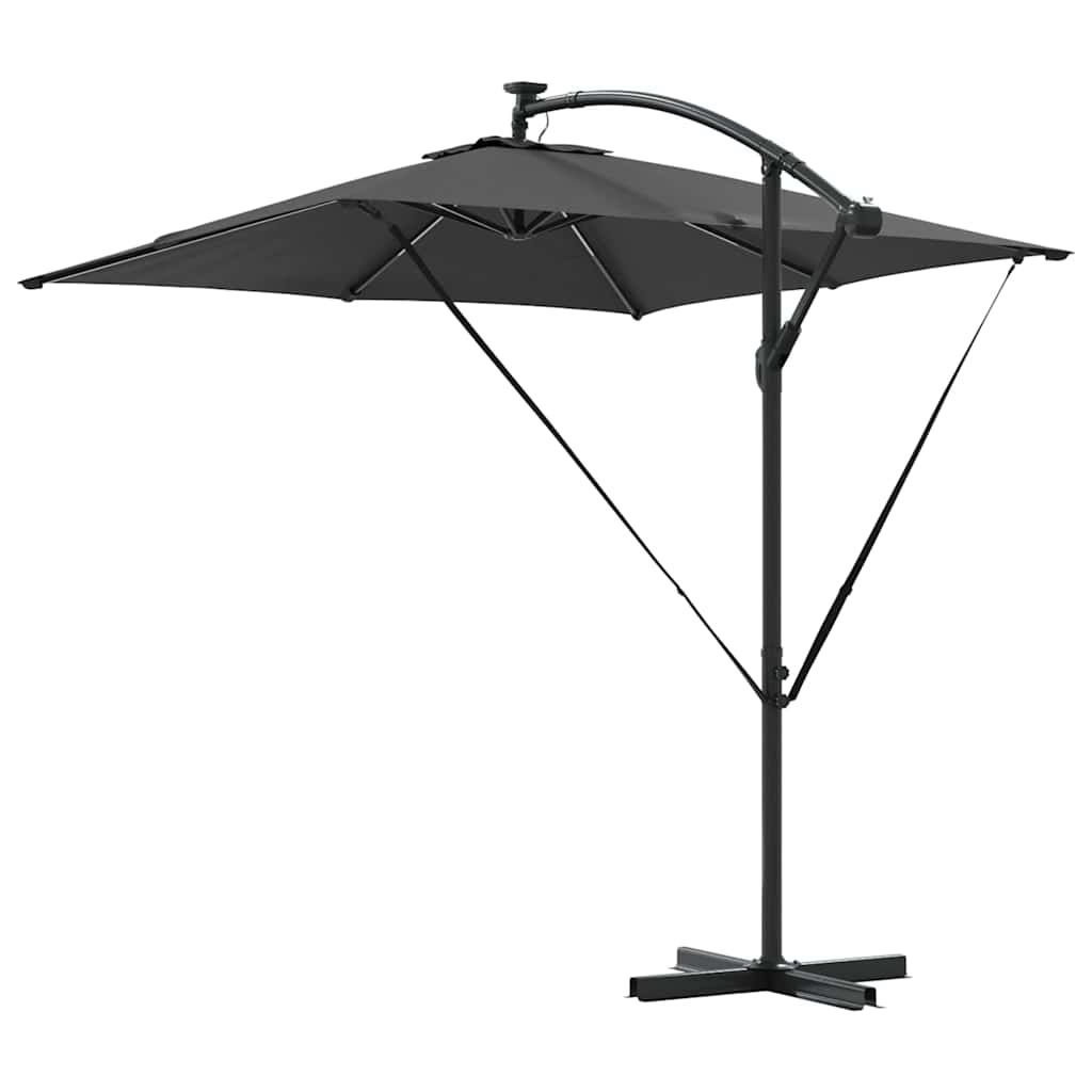Suncobran Antracit 249 x 249 x 250 cm Poliester i aluminij