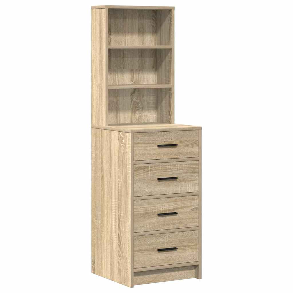 Toaletni stol Smeđa 78.5 x 41 x 135 cm Konstruirano drvo