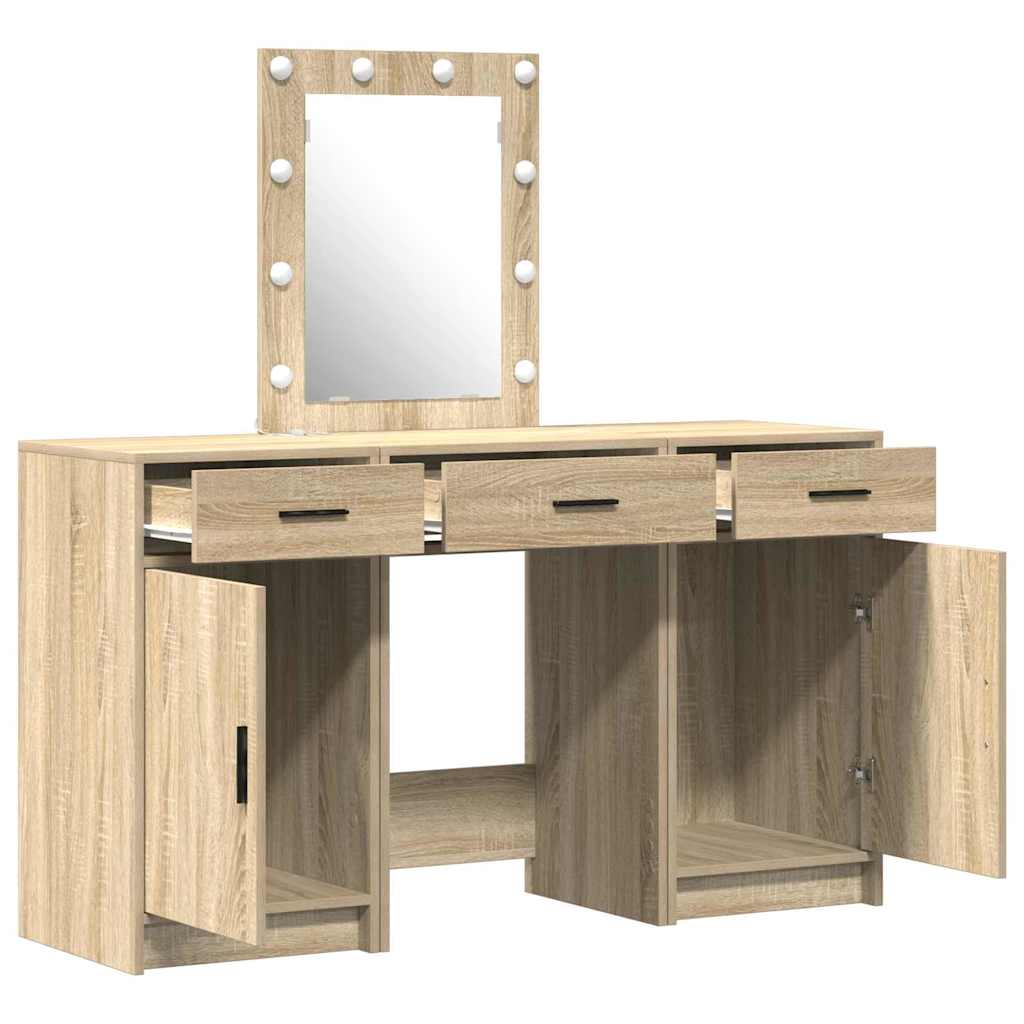 Toaletni stol Smeđa 50 x 41 x 135 cm Konstruirano drvo