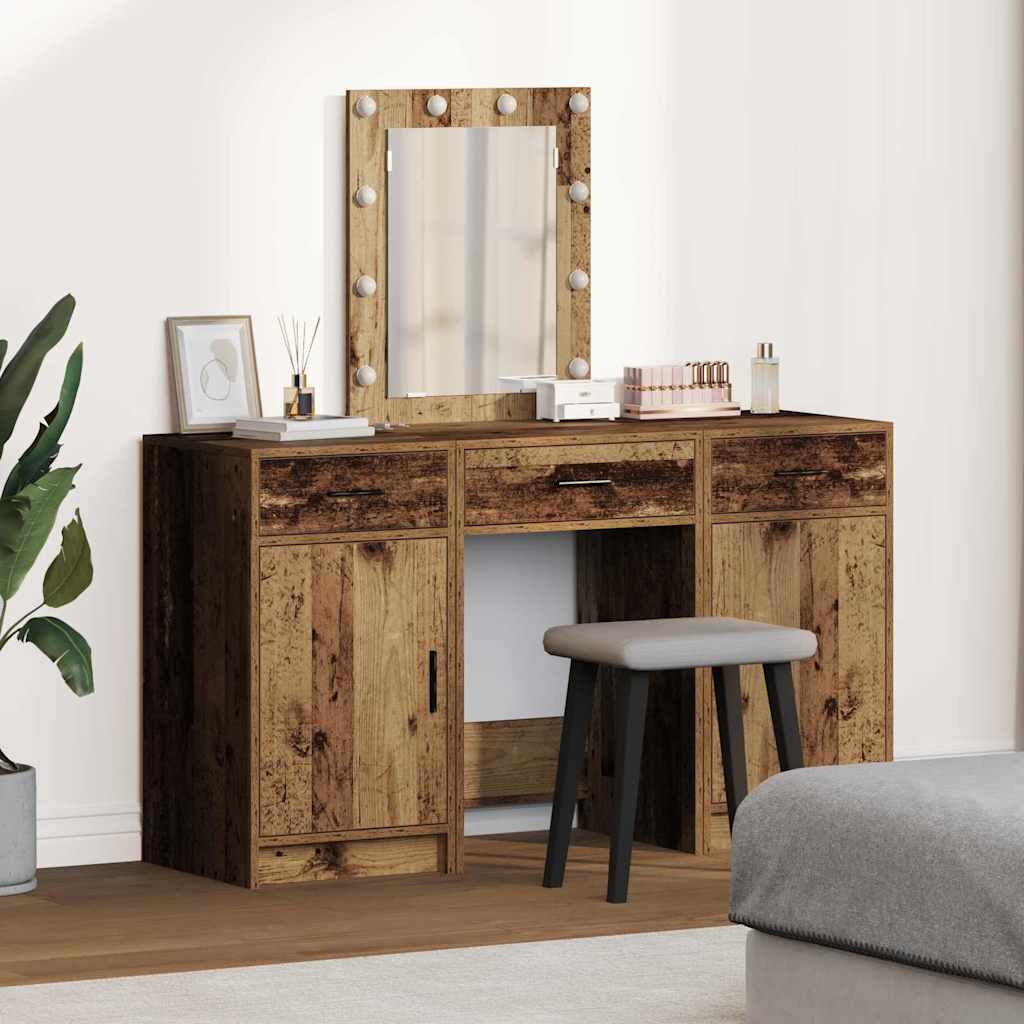 Toaletni stol Smeđa 50 x 41 x 135 cm Konstruirano drvo