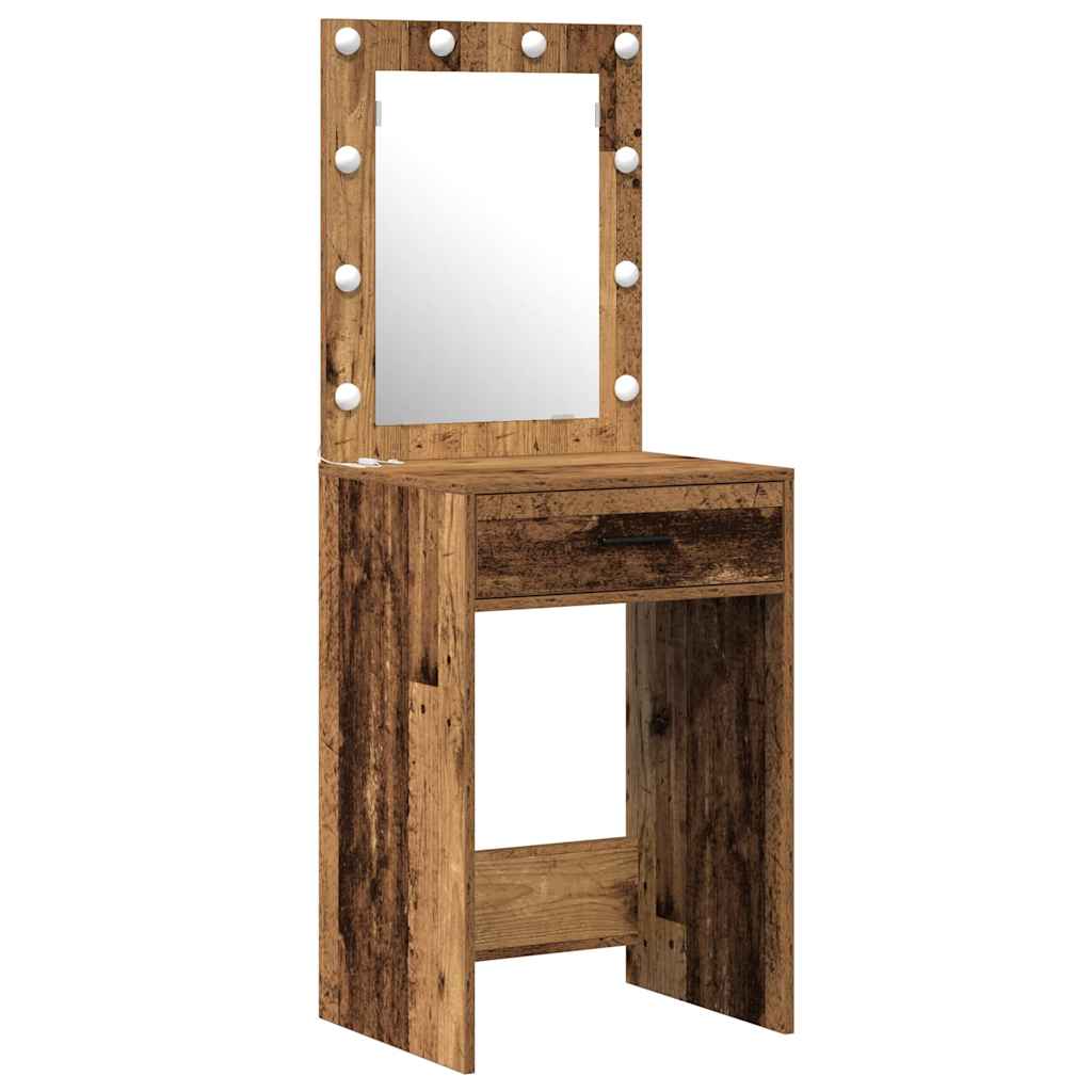 Toaletni stol Smeđa 50 x 41 x 135 cm Konstruirano drvo