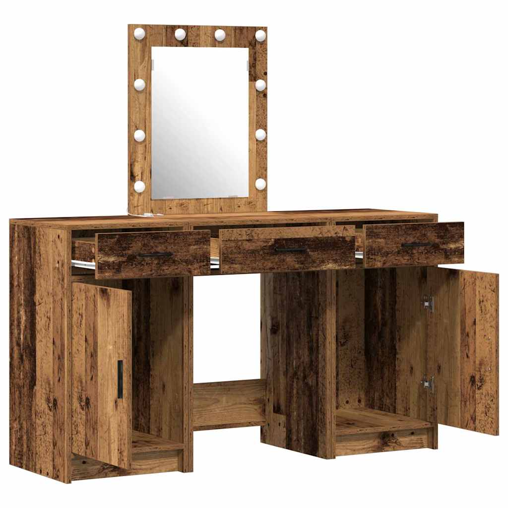 Toaletni stol Smeđa 50 x 41 x 135 cm Konstruirano drvo