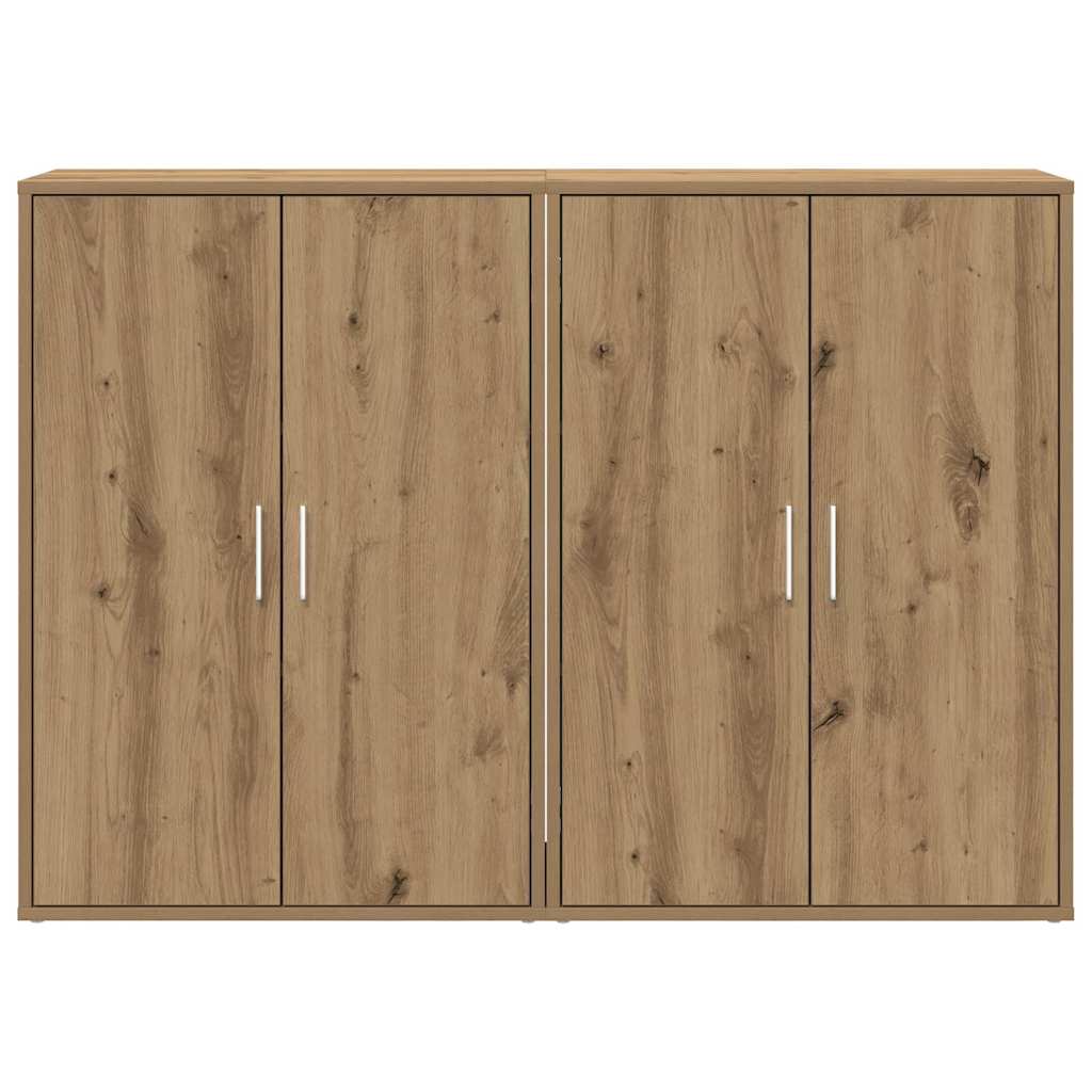 Kreveta 2 pcs Umjetnički hrast 60 x 31 x 84 cm