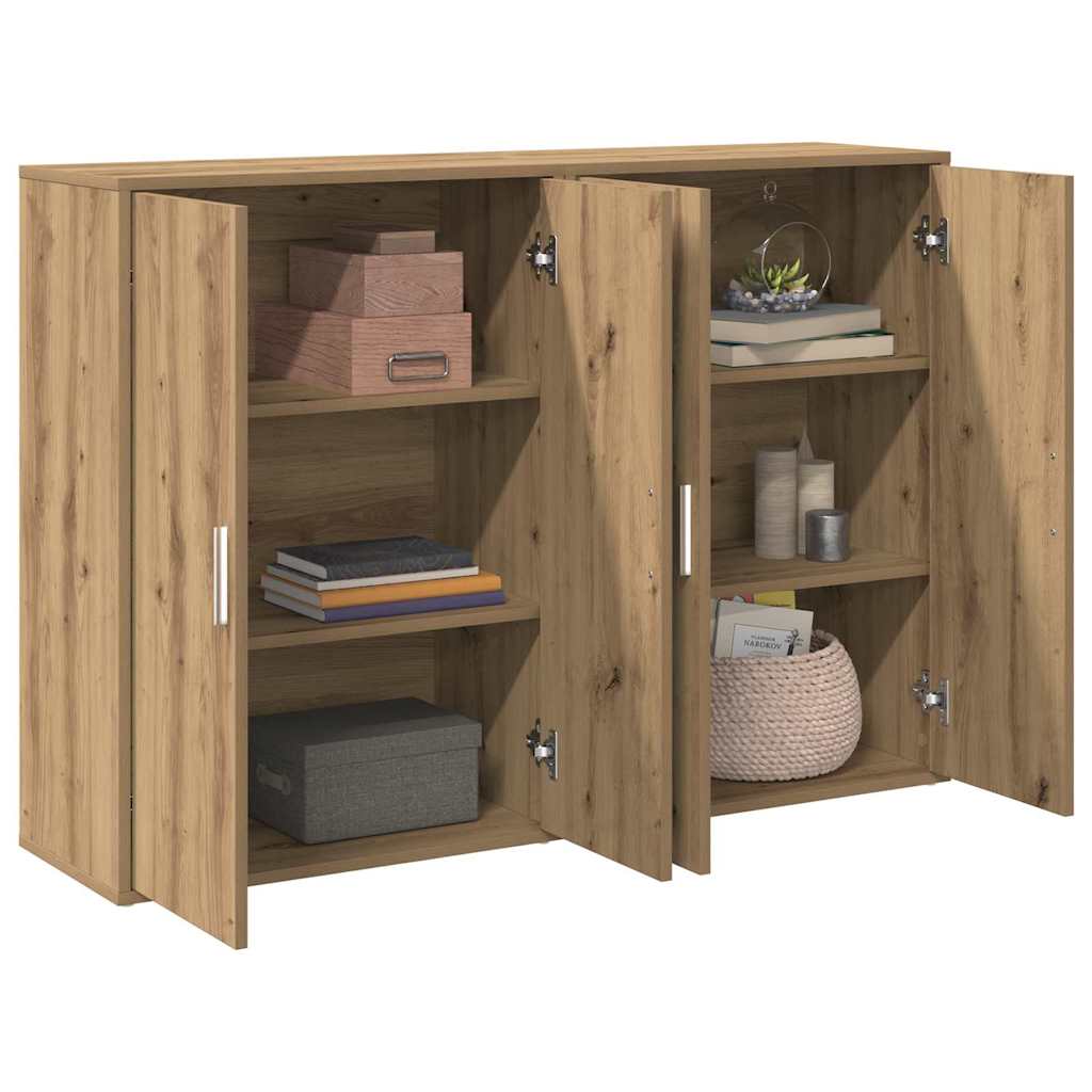 Kreveta 2 pcs Umjetnički hrast 60 x 31 x 84 cm