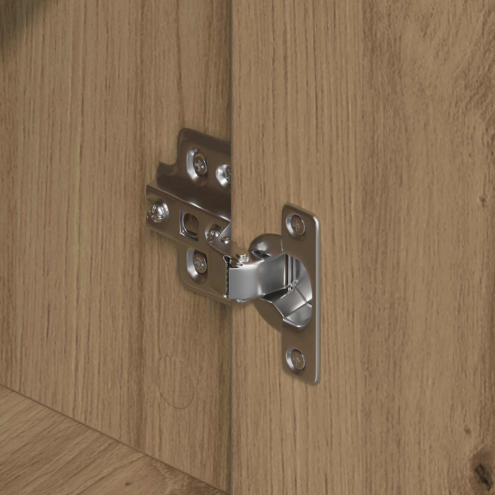 Kreveta 2 pcs Umjetnički hrast 79 x 38 x 80 cm