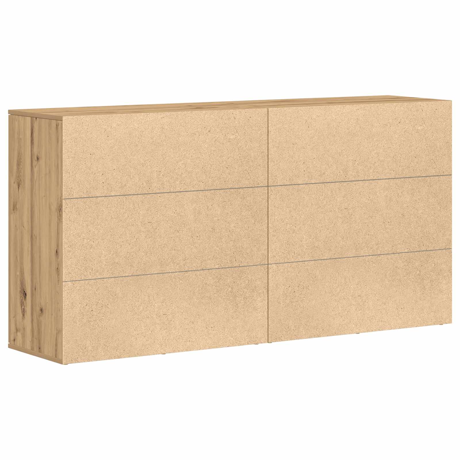 Kreveta 2 pcs Umjetnički hrast 79 x 38 x 80 cm