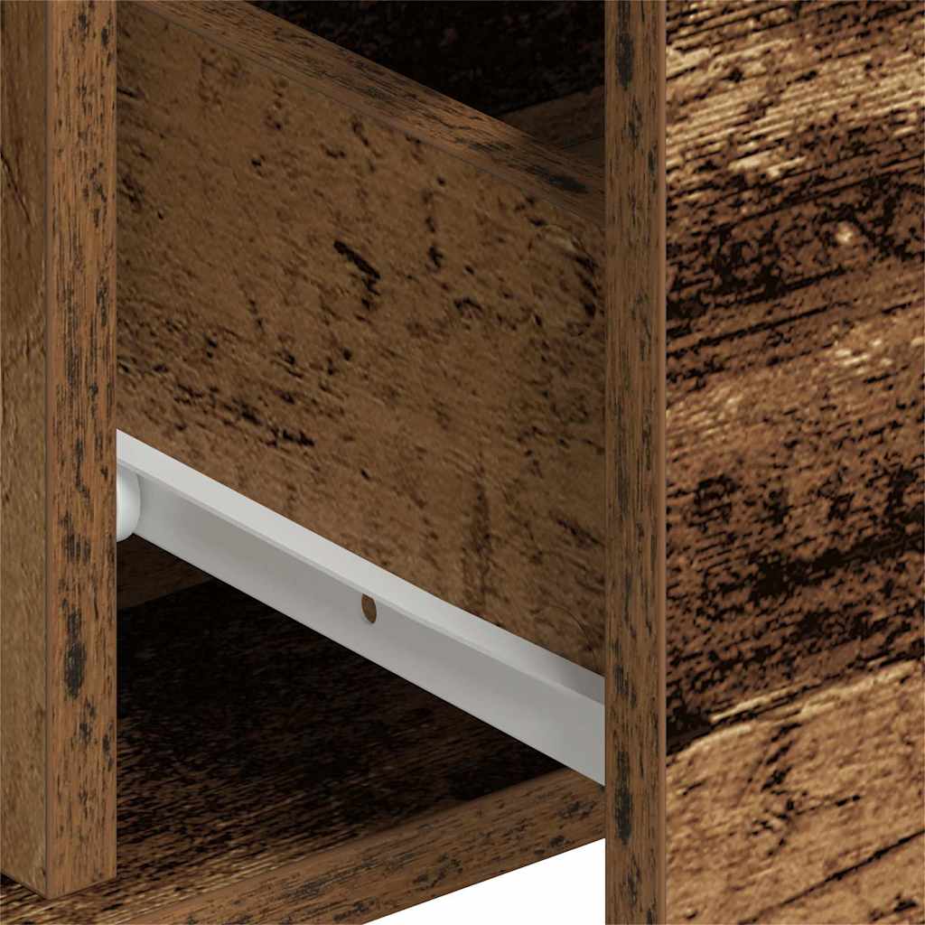 Kreveta 2 pcs Staro drvo 60 x 31 x 84 cm Konstruirano drvo