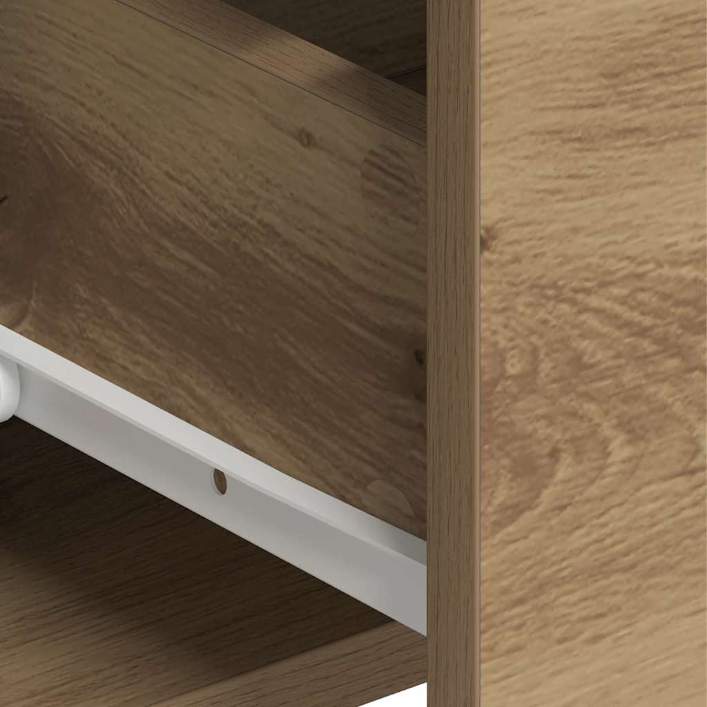 Highboard Umjetnički hrast 80 x 33 x 150 cm Konstruirano drvo