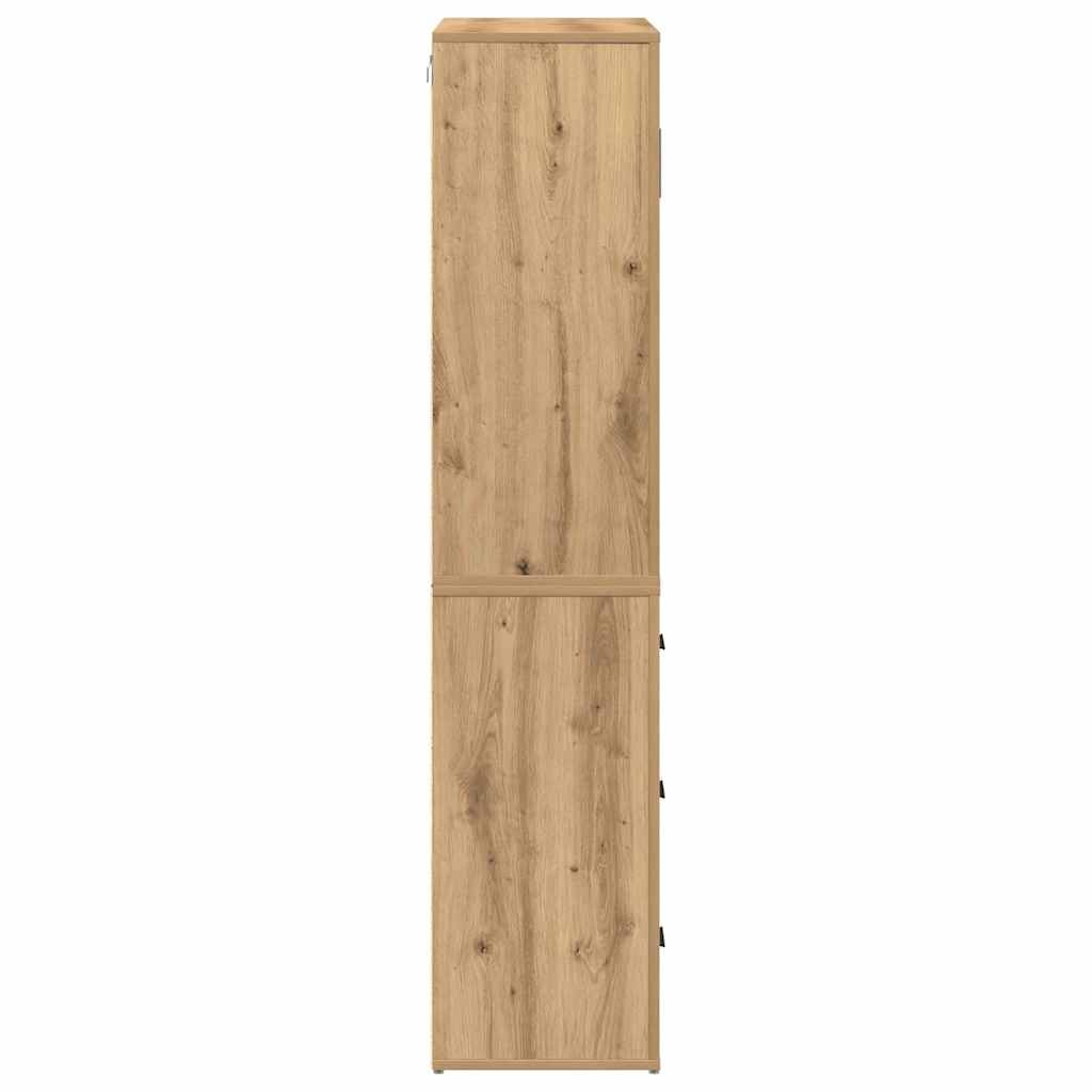 Highboard Umjetnički hrast 80 x 33 x 150 cm Konstruirano drvo