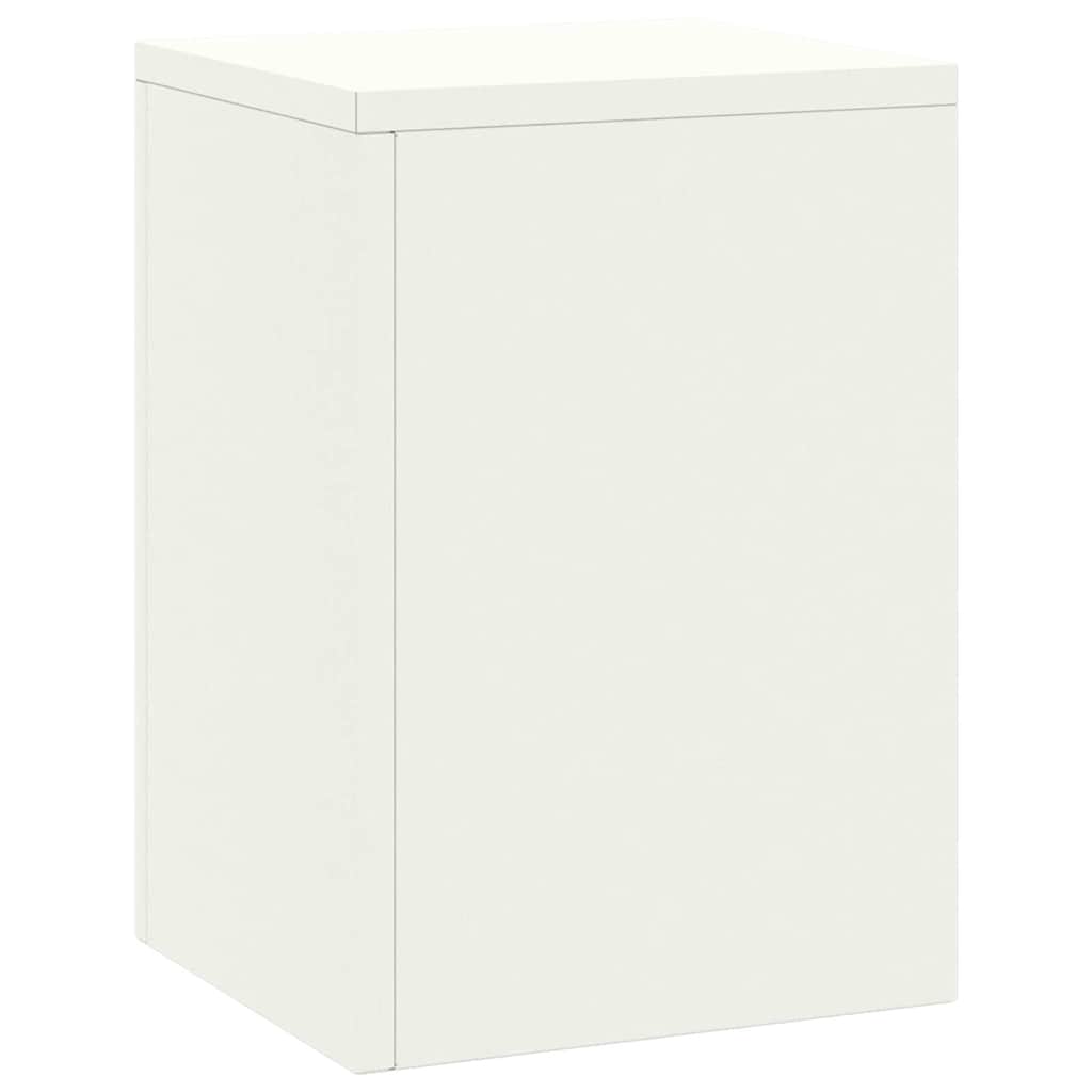 Stalak za biljke 2 pcs Bijelo 24 x 24 x 35 cm Čelik