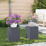 Stalak za biljke 2 pcs Antracit 24 x 24 x 35 cm Čelik