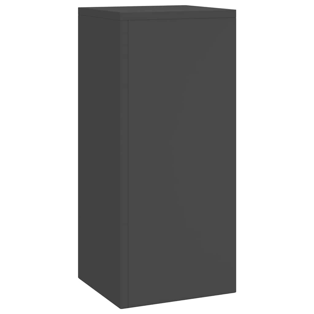Stalak za biljke 2 pcs Crna 24 x 24 x 55 cm Čelik