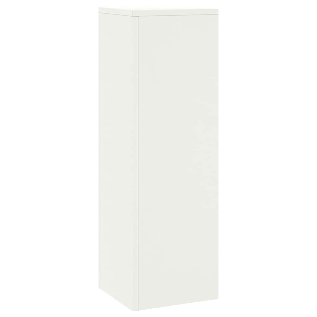 Stalak za biljke 2 pcs Bijelo 24 x 24 x 75 cm Čelik
