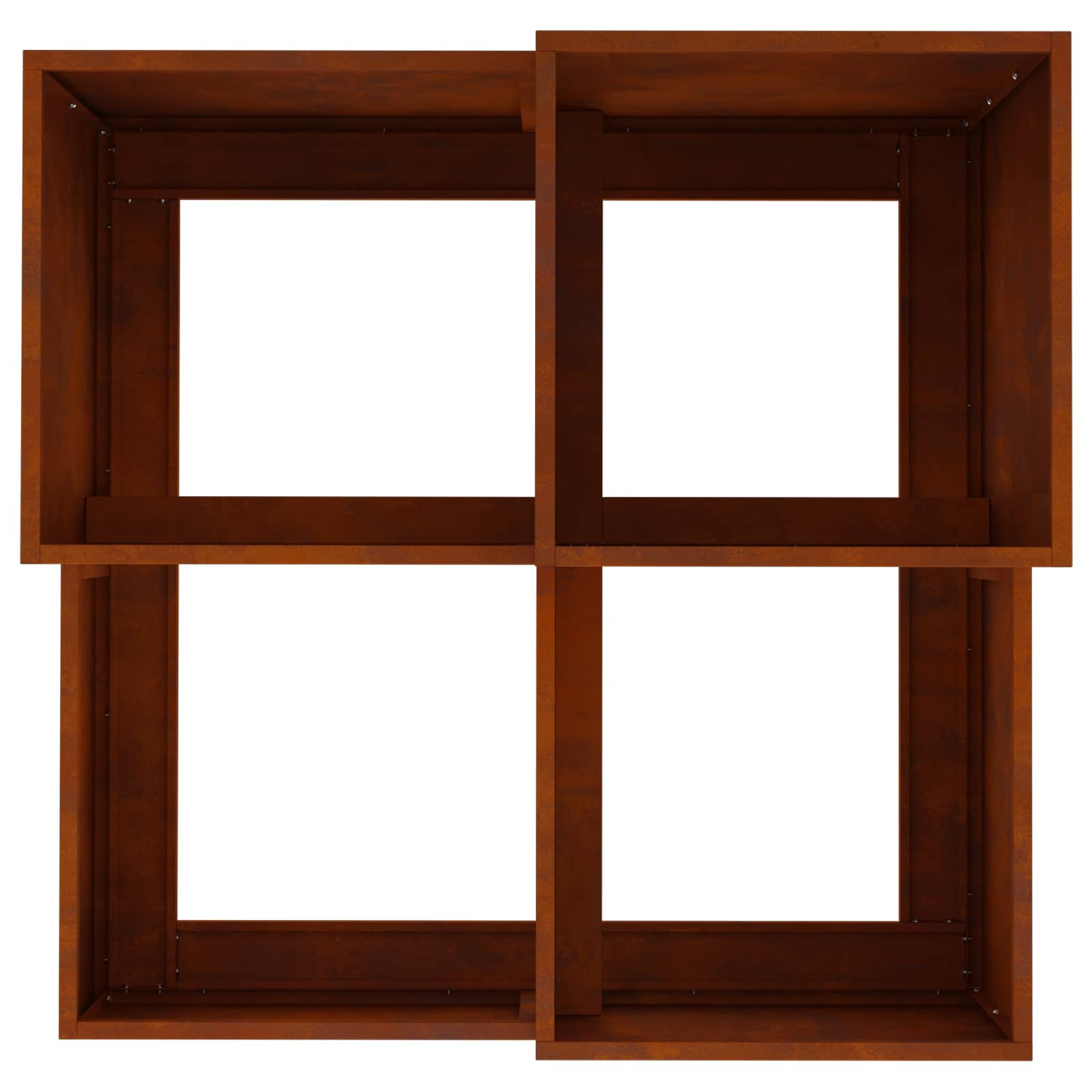 Vrtna saksija Rđa 80 x 80 x 60 cm