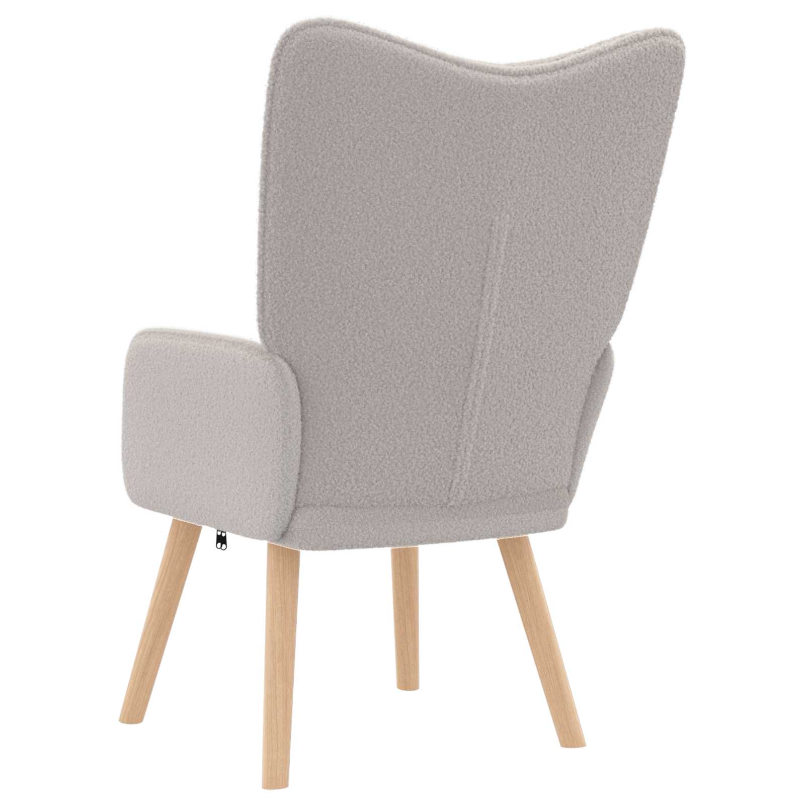 fotelja Svijetlo siva 62 x 67 x 95,5 cm Sherpa Tkanina
