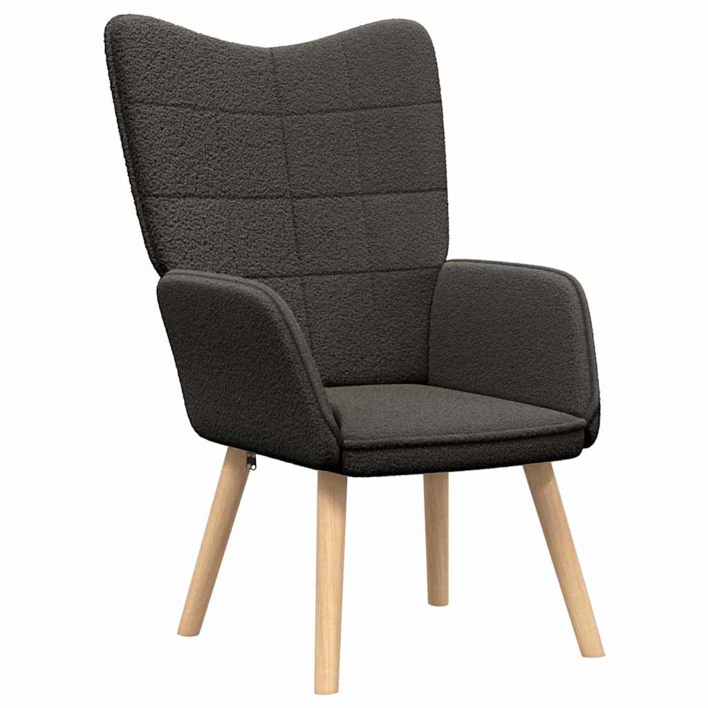 fotelja Tamno siva 62 x 67 x 95,5 cm Sherpa Tkanina