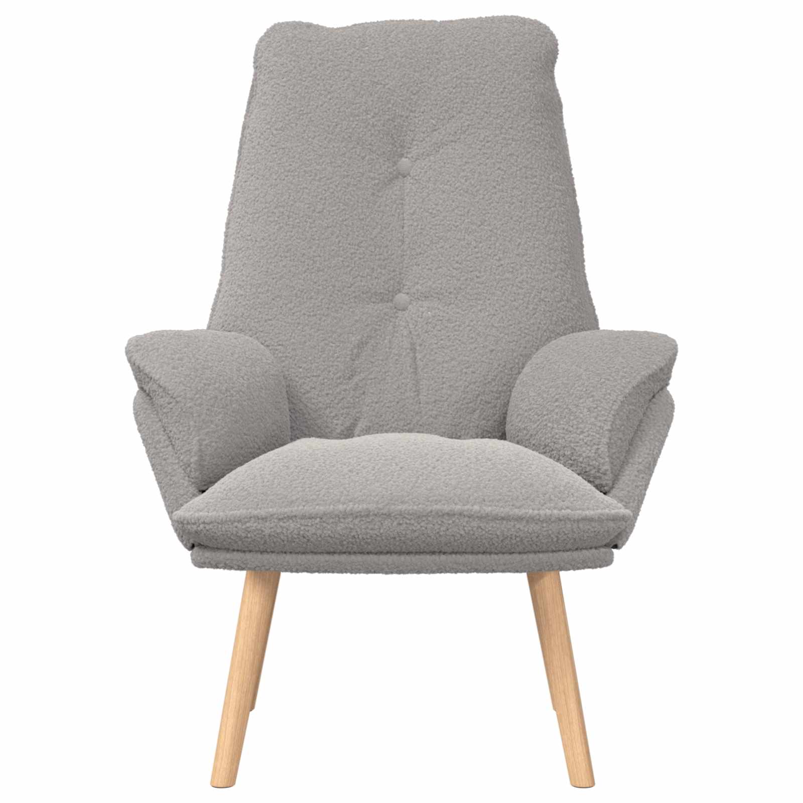 fotelja Svijetlo siva 69 x 74 x 93 cm Sherpa Tkanina