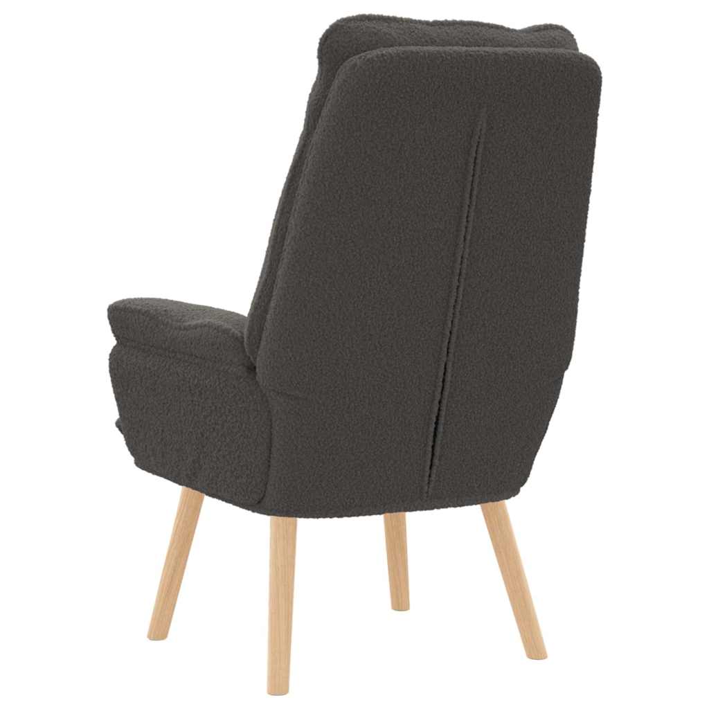 fotelja Tamno siva 69 x 74 x 93 cm Sherpa Tkanina