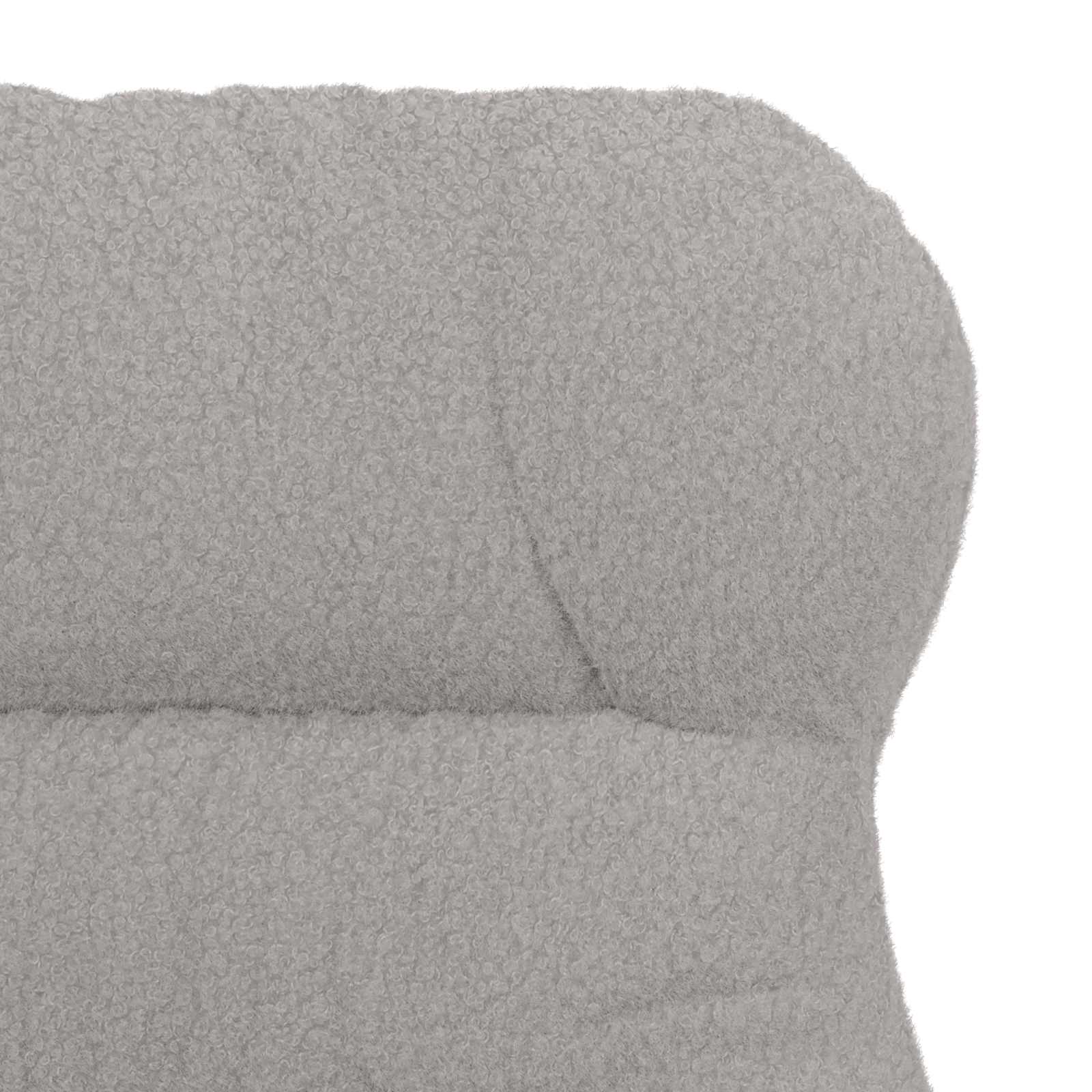 fotelja Svijetlo siva 69 x 74 x 93 cm Sherpa Tkanina