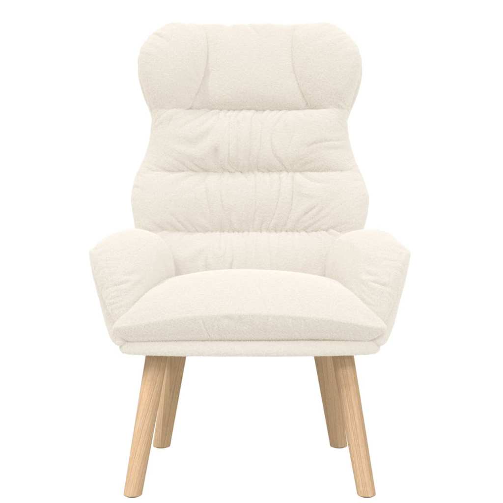 fotelja Krema 69 x 74 x 93 cm Sherpa Tkanina