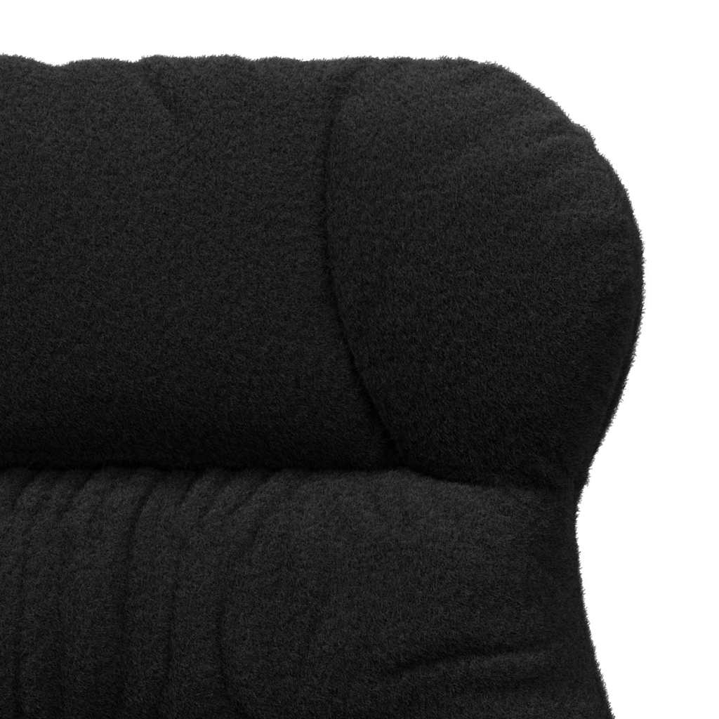 fotelja Crna 69 x 74 x 93 cm Sherpa Tkanina