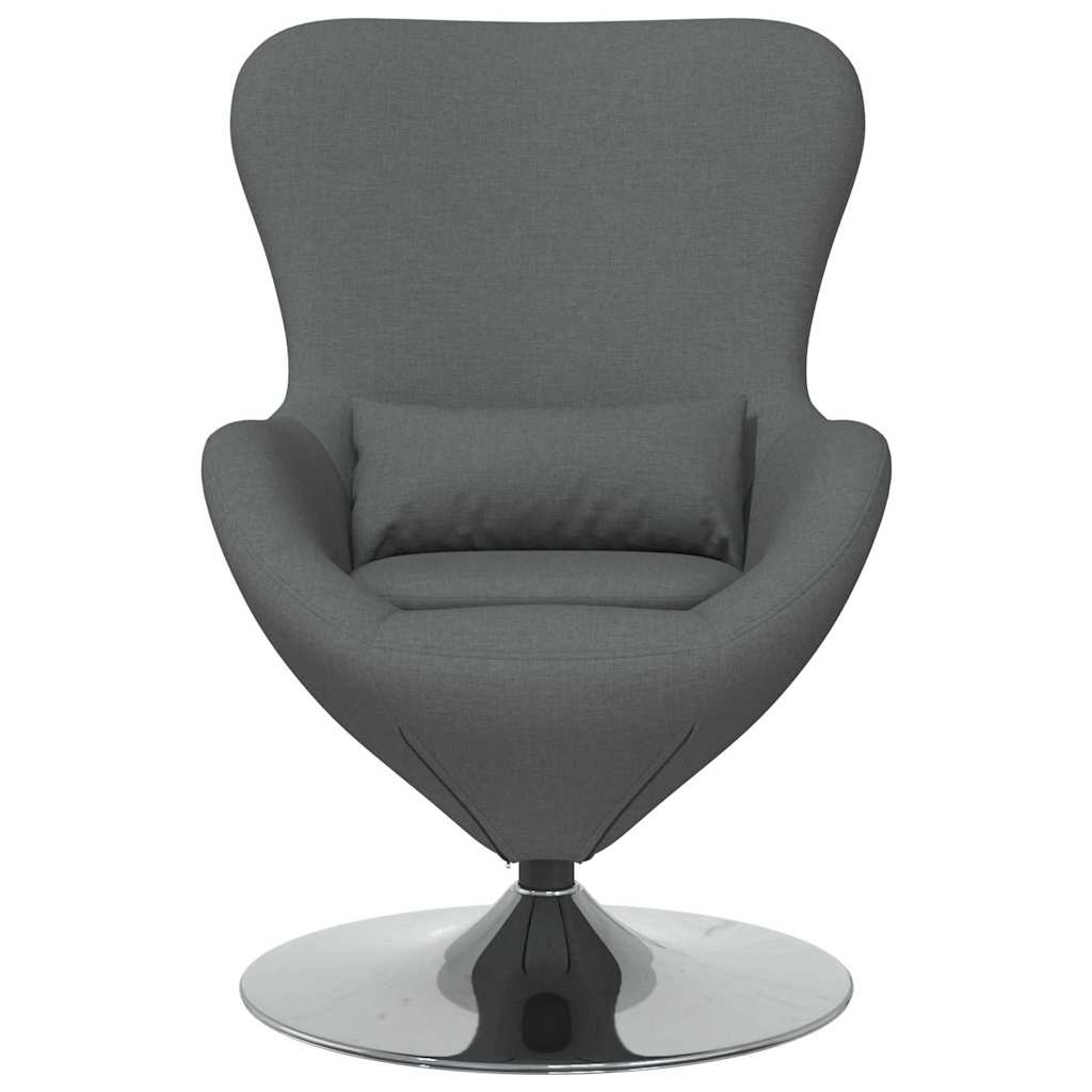 Jajolika fotelja Tamno siva 63 x 73 x 90 cm tkanina