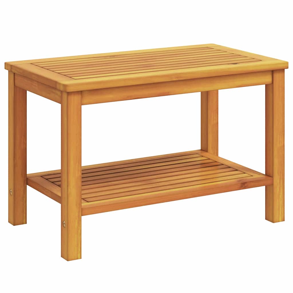 Bocni stol Prirodna nafta 70 x 40 x 45 cm Čvrsto drvo akacije