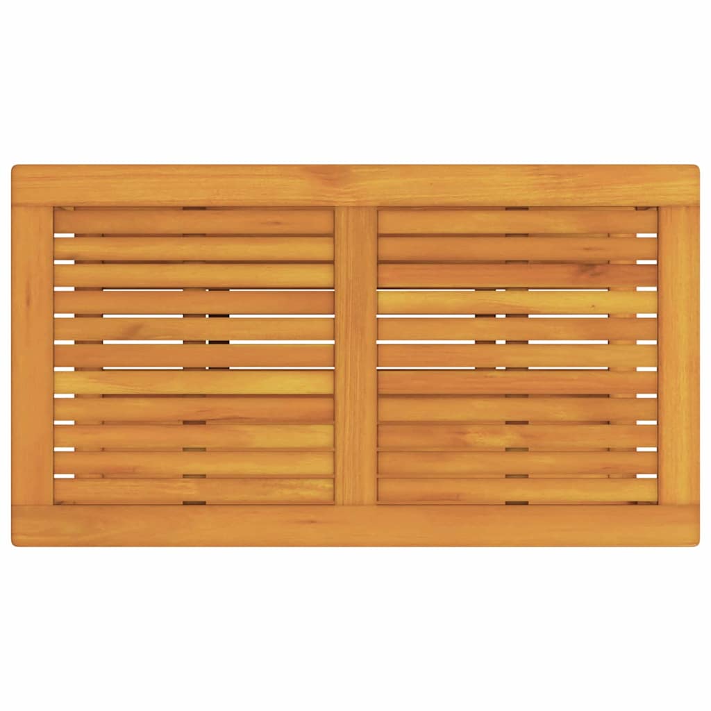 Bocni stol Prirodna nafta 90 x 50 x 45 cm Čvrsto drvo akacije