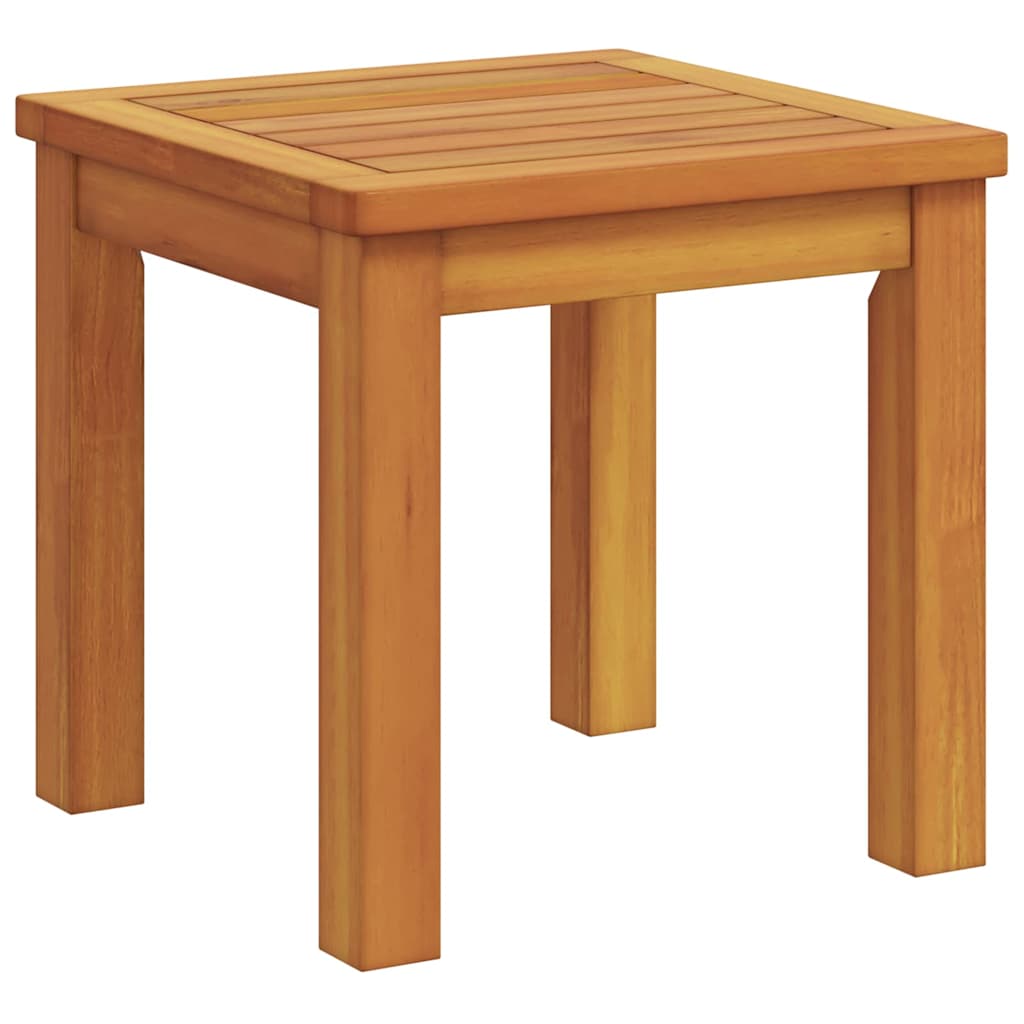 Bocni stol Prirodna nafta 35 x 35 x 34 cm Čvrsto drvo akacije