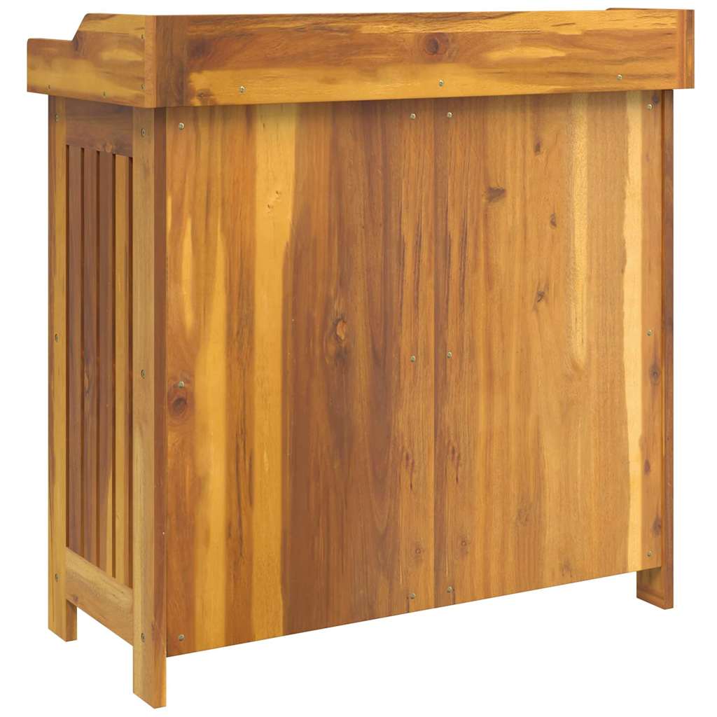 Vrtni ormar Prirodna 78 x 36,5 x 78cm Čvrsto drvo akacije