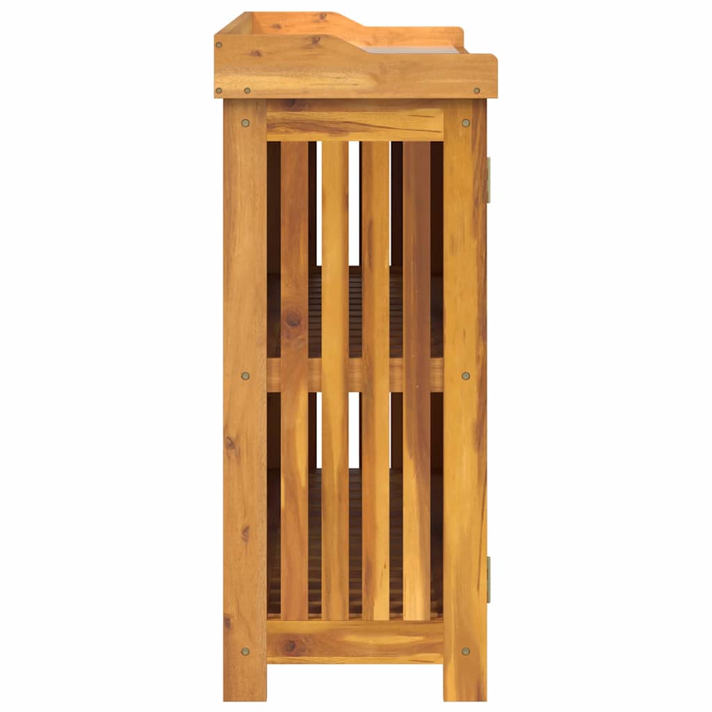 Vrtni ormar Prirodna 93 x 41,5 x 98cm Čvrsto drvo akacije